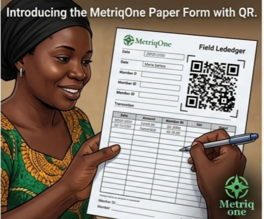 Introducing the MetriqOne Paper Form with QR